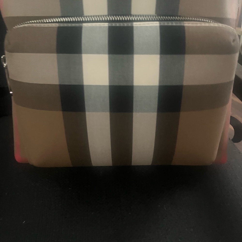 Burberry  Check Pattern backpack - Picture 13 of 15